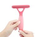 Manico in silicone strumento di deshedding per pet dog dog peli